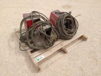 (2) Lincoln Electric LN-7 GMA Control Wire Feeders