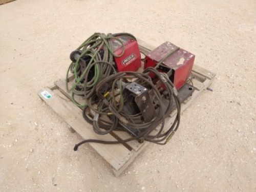 (2) Lincoln Electric LN-7 GMA Control Wire Feeders