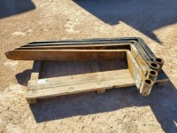 (2) Sets Telehandler Forks 5ft Long 6'' Wide