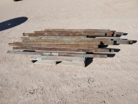 Pallet of Telehandler Fork Bars