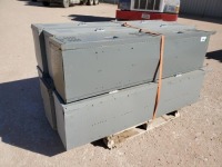 Pallet with (6) Metal Lockers