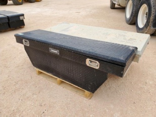 (2) Diamond Plate Tool Boxes