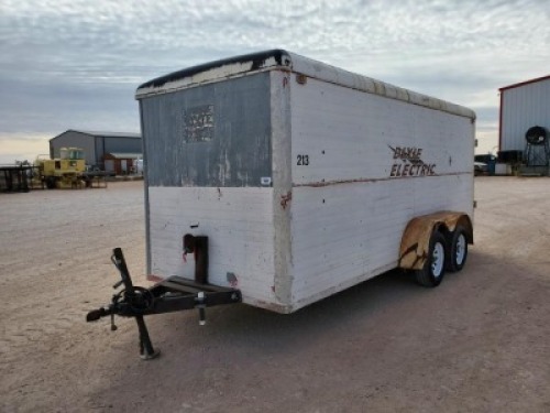 Enclosed Bumper Pull Trailer