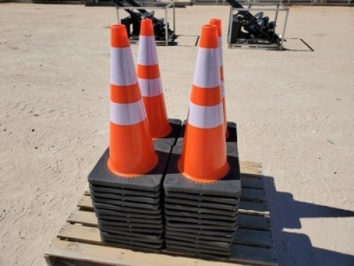 (50) Unused Safety Road Cones