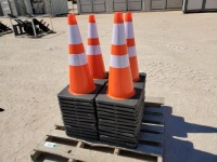 (50) Unused Safety Road Cones