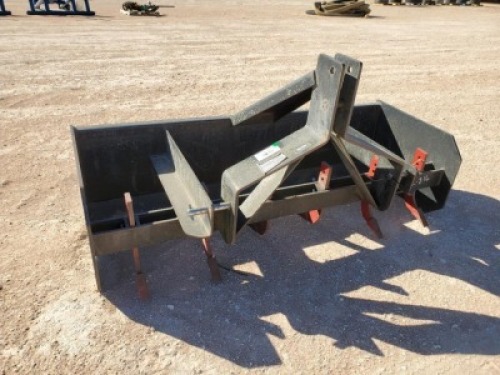 6Ft Armstrong Ag Box Blade, 3 Pt Hitch