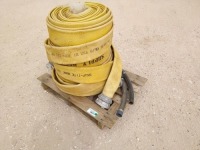 Pallet of Snap-Tite layflat Hose