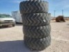 (4) Loader Tires 20.5 R 25