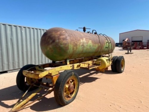 1,000 Gallon Shop Made Fuel Tank Trailer