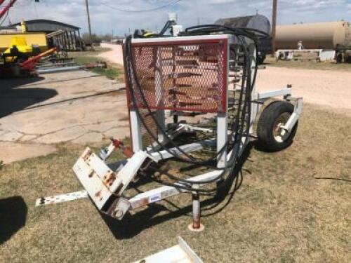 FRONT TRACTOR MOUNT TUMBLEWEED FENCE CLEANER
