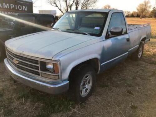 1990 CHEVROLET 2500 GAS PICKUP