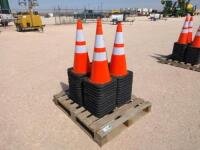 (50) Unused Safety Road Cones