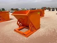 Unused Greatbear (1CY) Self Dumping Hopper, Hopper has Forklift Pockets