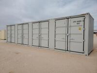 40ft HQ Multi Door Container, 4 Side Doors