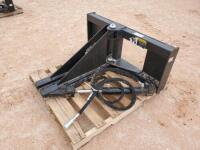 Unused Greatbear Post and Tree Puller, Skid Steer Attachment