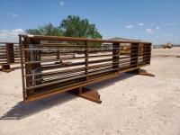 (8) 24' Freestanding Cattle Panels one with 12' Gate