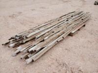 Pallet of ATR 1-1/4 X 12 threaded rods