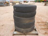 (4) Truck Tires 10.00-20