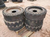 (6) Skid Steer Wheels/Tires 31 x 10-20