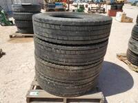 (4) Truck Tires, 11R22.5