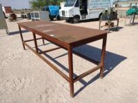 Heavy Duty Welding Table 3ft X 10ft