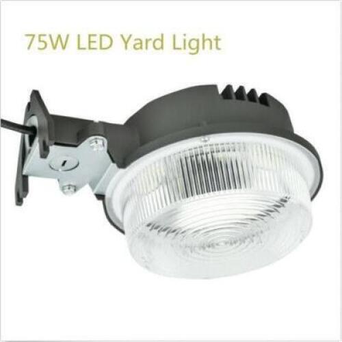 LED Yard Light 75W Dusk to Dawn 9000 Lumens