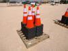 (50) Unused Safety Road Cones