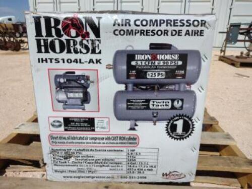 Unused Iron Horse Air Compressor