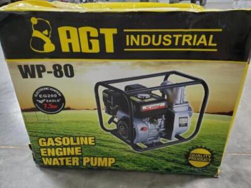 Unused AGT Industrial WP-80 Water Pump