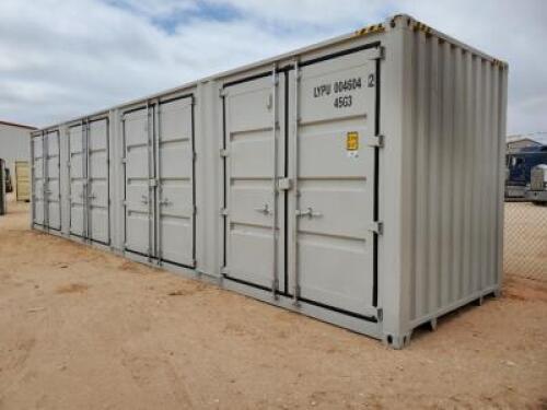 40Ft x 8Ft shipping Containers w/ 4 Double Side Doors