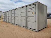 40Ft x 8Ft shipping Containers w/ 4 Double Side Doors