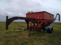 Ficklin Model 435 Seed tender on Shop Made Trailer