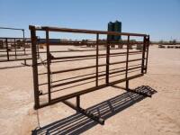 (1) 12' Freestanding Cattle Panel with 12' Gate