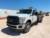 2013 Ford F350 Flat bed Pickup Truck