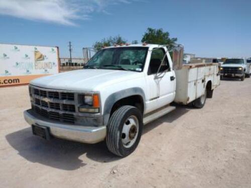 1995 Chevrolet C3500 Pickup Truck, VIN # 1GBKC34N2SJ118138