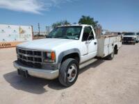 1995 Chevrolet C3500 Pickup Truck, VIN # 1GBKC34N2SJ118138