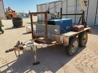 Welding Trailer with Miller Legend 392 Welder