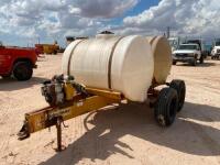 Nurse Tank Trailer with (2) 500 Gallon Tanks