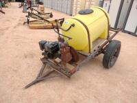 Weed Control Sprayer Trailer with 110 Gallon Tank