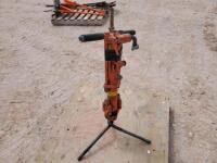 Air Jack Hammer with a Stand