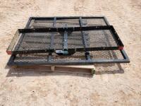 Utility Trailer Gate/Hitch Mounted Cargo Carrier