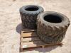 (4) Tires (3) Matching Skid Steer Tires