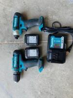 Unused Makita 12V Combo Drill Set