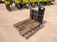 (4) Sets Forklift Forks