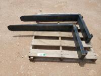 Forklift Forks 6'' W 4ft Long