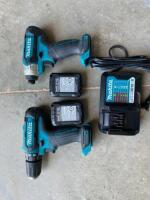 Unused Makita 12V Combo Drill Set