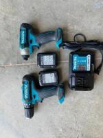 Unused Makita 12V Combo Drill Set