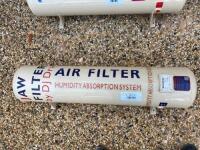 Unused Air Filter Humidity Absortion System