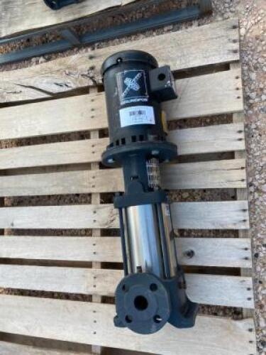 Unused Grundfos Vertical Multistage Centrifugal Pump