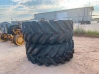 (2) Tractor Tires 800/70R 38